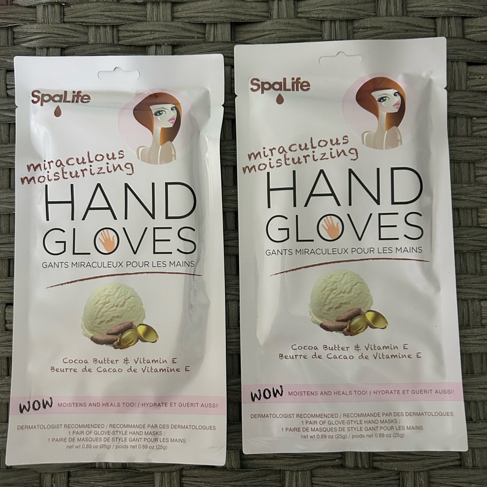 SpaLife Moisturizing Hand Gloves with Cocoa Butter